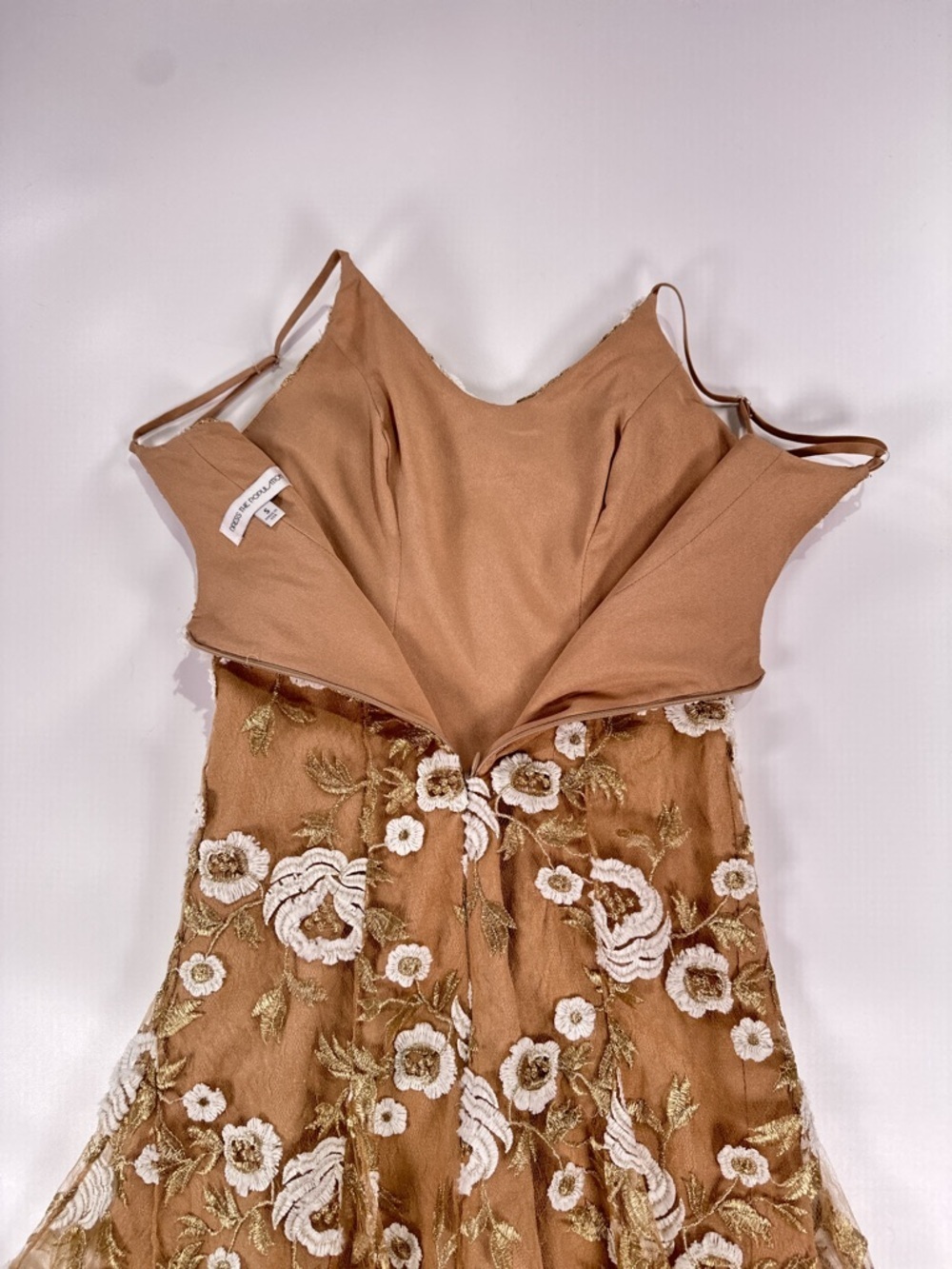 Dress The Population Womens Ayla Floral Cocktail Dress Small - Picture 4 of 11